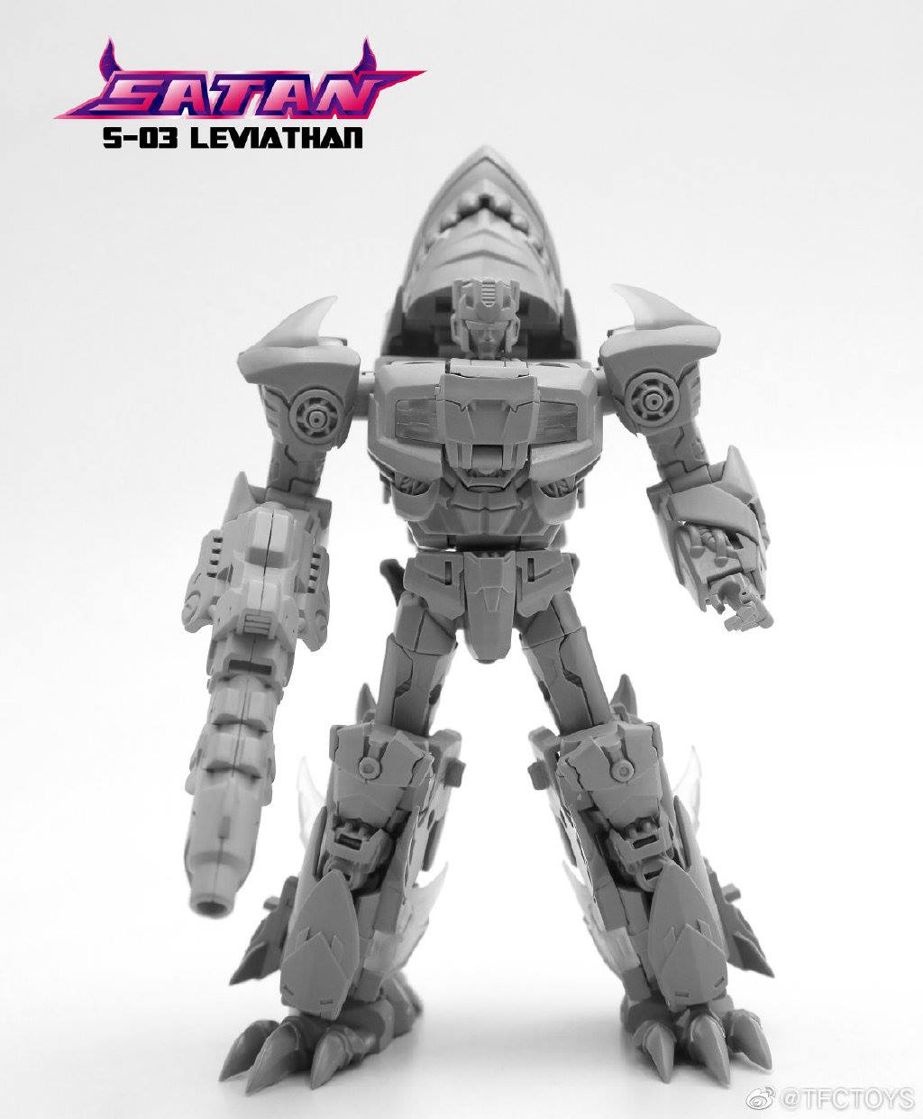 TF アフターパーツ TFC コンバイナー Satan S-03 Transformer TFC Toys Satan S-03 Leviathan Rippersnapper